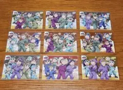 梶*様 忍たま乱太郎　クリアカード　クリアカードコレクション　委員会　9枚セット