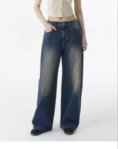 ZARA x STUDIO NICHOLSON × ワイドレッグデニム 31 - メルカリ