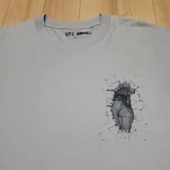 UT×進撃の巨人 コラボ Tシャツ 壁から覗く巨人 XLサイズ
