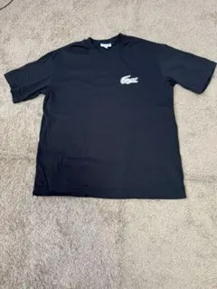 LACOSTE ラコステ ビッグロゴ オーバーサイズTシャツ ブラックのサムネイル