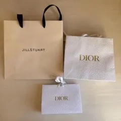 JILLSTUARTとDIORのショッパー