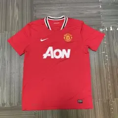 新品タグ付 NIKE マンチェスターU AON 12/13 ホームユニフォーム