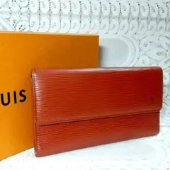 ルイヴィトン エピ ポルトトレゾール インターナショナル M63383 長財布