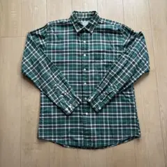 BACK NUMBER チェック柄シャツ Lサイズ