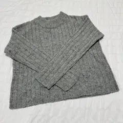 COLZA グレー ニットセーター Mサイズ