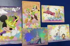 香港ディズニーランド コレクティブルカード 4枚セット