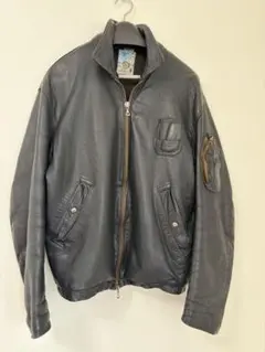 希少 70s Germany Air Force パイロットレザージャケット M - メルカリ