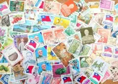 【110枚+α】海外★使用済み切手★中華民国 台湾★ヴィンテージ ②