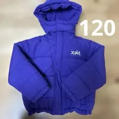 X-girl STAGES 120cm❣️中綿ジャケット パープル　ショート丈