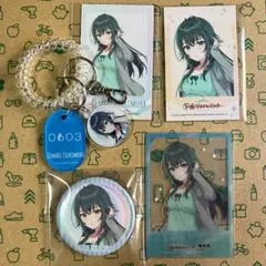 月村手毬 トレーディング商品3点+クリアカード コンプセット 学マスx極楽湯