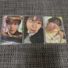 NCT WISHリョウ トレカ3枚YO-I-DON!BOY MEETS GIRL