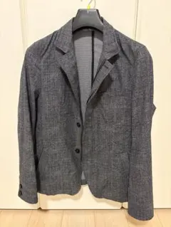THE GIGI ANGIE 46 ネイビーストライプ シアサッカー テーラード