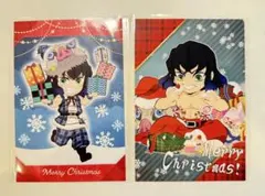鬼滅の刃　ufotable クリスマスポストカード　２枚　伊之助