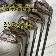 スリクソン GIE メンズアイアンセット 6-9 P