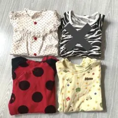 ロンパース　ベビー　セパレート　50 60 70 セット