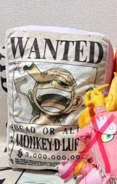 ワンピース 手配書ぬいぐるみ ルフィ ニカ