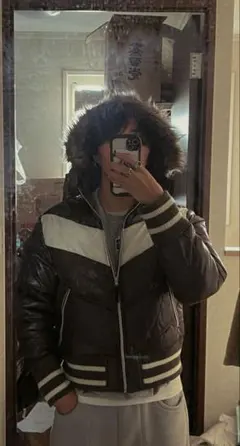 archive fur grunge down jacket y2k 値下げ可