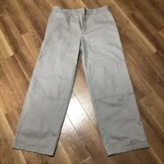 ディッキーズ ダブルニー 36inch (ライトグレー)