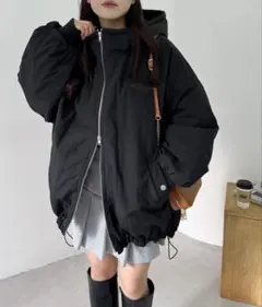 モンスターパーカーオーバーサイズブルゾン