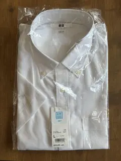 UNIQLO ドライイージーケア 半袖シャツ ホワイト L