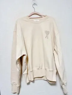 AMI PARIS 心形標誌刺繡圓領衛衣