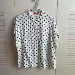 earth music & ecologyドットシャツ