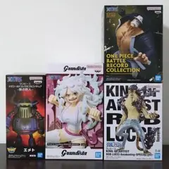 ワンピース ボニー、ロブルッチ&バーソロミュー・くま、鉄の巨人 フィギュアのサムネイル