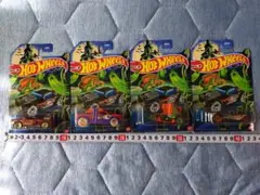 未開封品★Hot Wheels ミニカー 4台セット ハロウィン★