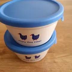 マロンのレンジdeもう一品 クッキングボウルブルー2個セット