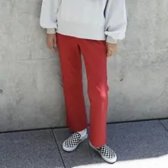 HONEYSUCKLE ROSE nobee フレアパンツ S ☆レッドのサムネイル