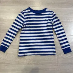 ラルフローレン　キッズ　長袖Tシャツ 青白 120サイズ　男の子