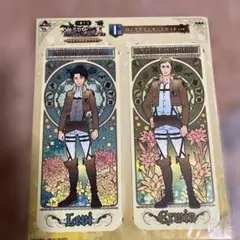 進撃の巨人 ロングポストカード⭐︎ リヴァイ エルヴィン