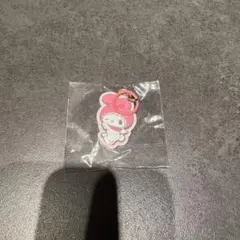 ホワイト&ブラックエンジェル　ラバーチャーム マイメロ