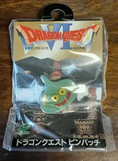 未使用 ドラゴンクエストVI 幻の大地 ピンバッジ ピンズ スライム 日本製