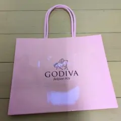 GODIVA ショップ袋 ピンク 6枚セット 紙袋