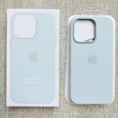 新品未使用· iPhone 16 Pro シリコンケース ミントグリーン
