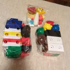 しまじろうのブロックセットです。