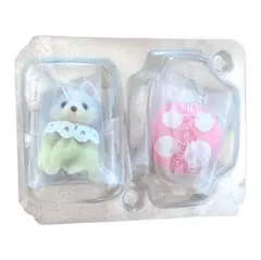 シルバニアファミリー　赤ちゃんお花畑のおともだち　ハスキーの小さい赤ちゃん