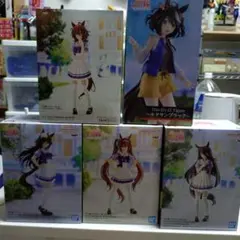 ウマ娘フィギュア5点セットです