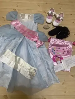ビビディバビディブティック　シンデレラドレス110cm 2回着用 ビビディバビディブティック シンデレラドレスセット 110センチ - メルカリ