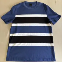 【美品】BOSS HUGO BOSS Tシャツ ボーダー 半袖のサムネイル