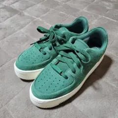 極美品　23cm エアフォース1 セージLOW　厚底