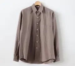 AURALEE WASHED FINX TWILL BIG SHIRTS