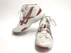 アシックス ASICS スニーカー ダンクショット ハイカット 24cm 白