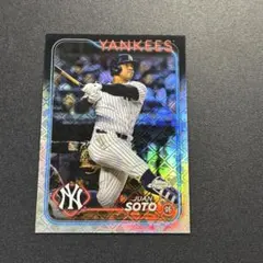 Juan Soto 2024 Topps Chrome ロゴフラクター！