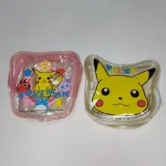 ポケモン ピカチュウ 平成レトロ ビニールポーチ 2個セット キャラクター
