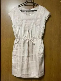 ☆新品未使用タグ付☆INDEX レディースワンピース&ペチコート ピンクベージュ