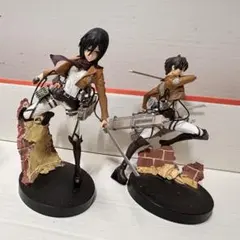 進撃の巨人 立体機動スペシャルフィギュア エレン ミカサ 2体セット