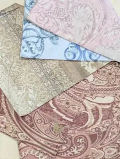 A527 プリント柄 100cm×50cm　コットン100%　4枚組