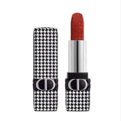 Dior ルージュ ディオール 999V ベルベット　限定 千鳥柄 赤　リップのサムネイル